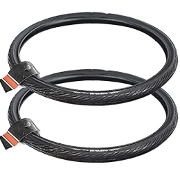 Swing Penguin Spares Swing Penguin Set Pair 26 / 27.5x1.75 Bike Tire 40-65PSI Tyres For Mountain Hybrid Bicycle (Pack Of 2) (Size : 26 * 1.75)