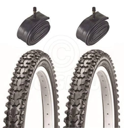 Vancom Mountain Bike Tyres Vancom 2 Bicycle Tyres Bike Tires - BMX / Mountain Bike - 20 x 2.125 - & Schrader Tube