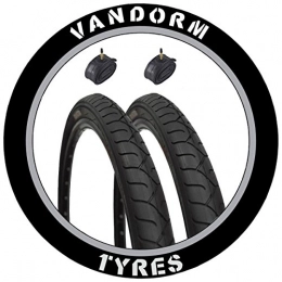Vandorm Mountain Bike Tyres Vandorm 26" x 1.95" City Slick 53-559 Tyre & Presta Tube - P1077 x 2