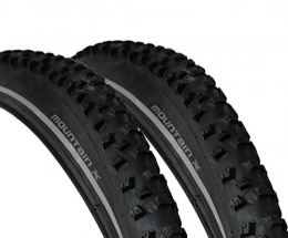 VDP Spares VDP 2X Bicycle Tyres XLC Mountain X 28 x 2.10 (54-622) MTB Wire Tyres Bicycle Coat