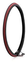 XUELLI Spares XUELLI Folding Bicycle Tire 20x1-1 / 8 28-451 60TPI Road Mountain Bike Tire MTB Ultralight 255g Riding Tire 80-100 PSI (Color : Red) (Color : Red)