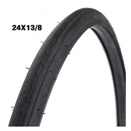 YUIOLIL Practical tires, 24 Inch Mountain Bike Inner Outer Tires, 24x1 3/8 (37-540) High Elastic Wear-resistant Tires, Silent Non-slip, for Multiple Terrain