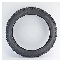 ZHYLing Spares ZHYLing Bicycle Tire 20 Inch 4.0 Fat Tire Snowmobile Front Wheel Tire Beach Bicycle Wheel Mountain Bike Tire (Color : 20x4.0 1 Set) (Color : 20x4.0 Black)