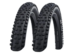 Ziegenpeter Mountain Bike Tyres Ziegenpeter 2 x Schwalbe Nobby NIC Perf. MTB Folding Tyres / / 60-559 (26 x 2.35 Inches) Black