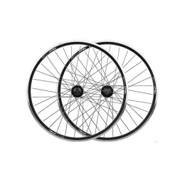 LRBBH Mountain Bike Wheel 20, 26 Inches Bike Wheels Rear and Front Mountain Wheels Quick Release Disc Brake Wheels, 32 Holes Strong / 26inches / V Brake