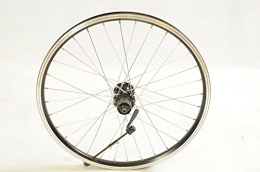 Specialist Bike Wheels Spares 20 X 1.75 Rear Folding Bike MTB Wheel, Black Dual Wall Shimano 8 / 9 Speed Cassette