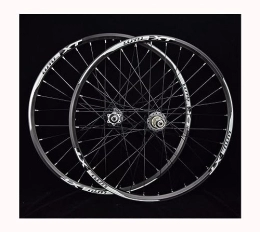 OMDHATU Spares 24 / 26 / 27.5 / 29 Inch Mountain Bike Wheelset Disc Brake Sealed Bearing Support 8-11 Speed Cassette Quick Release Wheel Set Front / Rear Wheel 32H (Color : Black, Size : 29inch)