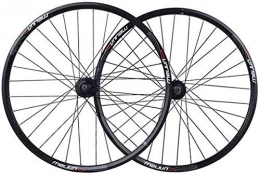 ZLJ Spares 26" / 20" inch Aluminum Alloy Double Wall MTB Mountain Bike Wheelset Disc Brake Cycling Bicycle Wheels 32 Hole 6 / 7 / 8 / 9 Speed Rim (Size: 26 inch)