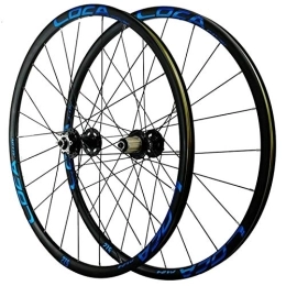 HCZS Spares 26 / 27.5 / 29 In Bike Wheelset, Double Wall MTB Rim 4 Peilin Bearing Quick Release Disc Brake Mountain Cycling Wheels