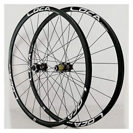 CHICTI Spares 26" / 27.5" / 29 Inch 700C Matte Mountain Bike Wheelset Aluminum Alloy The Classic 6 Pawl Barrel Shaft With Straight Pull Hub 24 Holes 12 Speed Freewheel (Color : D)