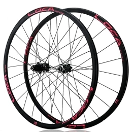 Samnuerly Spares 26 / 27.5 / 29 Inch Bicycle Wheel Quick Release Mountain Bike Wheelset 32H Rim Disc Brake Sealed Bearing Front Rear Wheel MS 12 Speed (Color : Blue, Size : 29in) (Red 27.5in)
