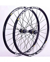 WXX Spares 26 / 27.5 / 29 Inch Mountain Bike Wheel Set Carbon Fiber Hub Disc Brake Bicycle Wheel Quick Release Suitable for 8-11 Speed Flywheel, Black, 26 inch