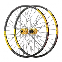 CHICTI Spares 26" / 27.5" / 29" Inch Mountain Bike Wheelset Aluminum Alloy The Classic 6 Pawl 72 Click Quick Release Disc Brake 8-11 Speed (Color : D, Size : 26in)