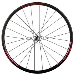 CHICTI Spares 26" / 27.5" / 29" Inch Mountain Bike Wheelset Double Layer Alloy Rim 12 Speed With Straight Pull Hub 24 Holes Disc Brake 5 Pawl Quick Release (Color : Red, Size : 26in)