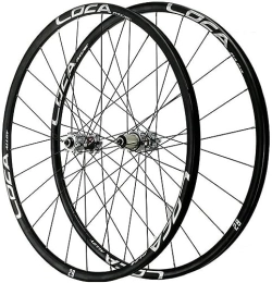 26 27.5 29 Inch Mountain Bike Wheelset Rim Disc Brake Bike Wheelset Quick Release Hub 24H 7/8/9/10/11/12 (Size : 29'')