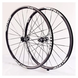 DFNBVDRR Mountain Bike Wheel 26 / 27.5 / 29" Mountain Bike Wheelset Aluminum Alloy Rim Thru Axle Disc Brake 24H Wheels For MS 12 Speed Freewheels Wheelset (Color : Svart, Size : 29'')