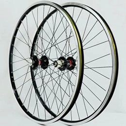 UKALOU Mountain Bike Wheel 26" 27.5" 29" Mountain Bike Wheelset Disc Brake C / V Brake Bicycle Rim MTB Wheels QR Quick Release Cassette Hub 32H For 7 / 8 / 9 / 10 / 11 / 12 Speed 2200g（26'' U.S. Fast Delivery） (Color : Black, Size : 27.5