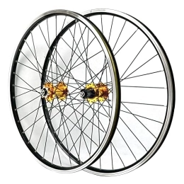 Samnuerly Mountain Bike Wheel 26" 27.5" 29" Mountain Bike Wheelset MTB Wheel Set Bicycle Rim V Brake Disc Brake Quick Release Hub 32 Holes For 7 8 9 10 11 12 Speed Cassette 2200g (Size : 27.5'') (26’’)