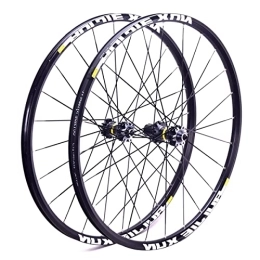ITOSUI Mountain Bike Wheel 26 27.5 29" Mountain Bike Wheelsets Carbon Hub MTB Disc Brakes Wheels Quick Release 24H Flat Spokes Sealed Bearings Fit 8 9 10 11 Speed Cassette 1895g (Color : Black hud, Size : 27.5")