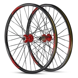 KANGXYSQ Mountain Bike Wheel 26“ 27.5" 29" MTB Wheel Mountain Bike Rims Disc Brake Cassette Quick Release For 7 8 9 10 11 Speed Aluminum Alloy Hub (Size : 27.5INCH)