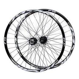 CEmeLi Spares 26 27.5 29in Wheelset Disc Brake Mountain Bike Front And Rear Wheel Sealed Bearing Conical Hub 7 8 9 10 11 Speed Quick Release (Black 27.5in)