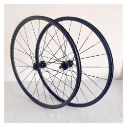 DFNBVDRR Mountain Bike Wheel 26 / 27.5 Inch Bicycle Wheel Set Double Layers Aluminum Alloy Rim 24 Spoke Disc Brake Hub For 7-8-9 Speed Rotary Freehub Mountain Bike Wheelset (Color : Svart, Size : 26inch)
