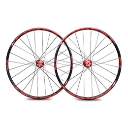 26 27.5 Inch Bike Wheelset, MTB Cycling Wheels Mountain Bike Disc Brake Wheel Set 5 Palin Bearing 7 8 9 10 11 Speed,A,27.5