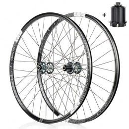 CAISYE Mountain Bike Wheel 26" / 27.5" Inch Mountain Bike Quick Release Disc Brake Wheelset.The Classic 6 Pawls / 72 Clicks System, High Efficiency And Great Sounds Transmission, for Road Bikes.