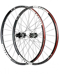 WXX Spares 26 / 27.5 Inch Mountain Bike Wheel Set Double Wall Aluminum Alloy Rim Sealed Bearing Hub Disc Brakes 8-11 Speed 24 Holes, Gray, 27.5 inch