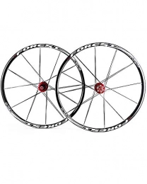 BSJZ Spares 26 / 27.5 Inch Mountain Bike Wheel Set Double Wall Aluminum Alloy Sealed Bearing Rim for 7-11 Speed Cassette Flywheel, 27.5 inches