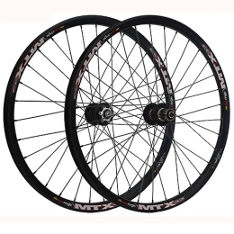 OMDHATU Mountain Bike Wheel 26 / 27.5" Mountain Bike Wheelset Disc Brake Sealed Bearing Support 7-12 Speed Cassette Quick Release Wheel Set Front 100 * 9mm Rear 135 * 10mm (Size : 26inch)
