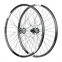 DGHJK Spares 26 / 27.5" MTB Bike Discbrake Wheelset, Double Wall Aluminum Alloy Quick Release Hybrid / Mountain Bearings Hub 8 / 9 / 10 / 11 Speed
