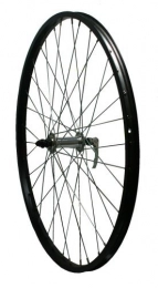 WHS Spares 26" Alloy Q / R Bike FRONT Wheel BLACK Rim