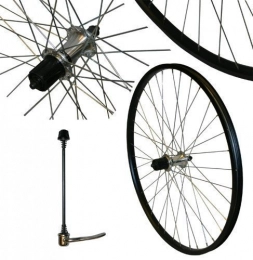 WHS Mountain Bike Wheel 26" Alloy Q / R Shimano Mountain Bike REAR Shimano Cassette Hub Wheel Black Rim