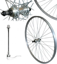 WHS Spares 26" Alloy Quick Release Bike Mountain Bike Screw On Silver Rear Wheel