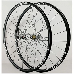VPPV Mountain Bike Wheel 26 Inch 27.5" 29 er Mountain Bike Wheelset, Disc Brake Aluminum Alloy MTB Cycling Wheels Schrader Valve for 7 / 8 / 9 / 10 / 11 Speed (Color : Silver, Size : 27.5 inch)