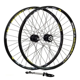 DYSY Mountain Bike Wheel 26 Inch 27.5 ”29 ER MTB Bike Wheelset, Aluminum Alloy Disc Brake Bicycle Wheels Rim 4 Palin Sealed Bearing Hubs 7 / 8 / 9 / 10 / 11 Speed Wheels (Color : B, Size : 27.5 inch)