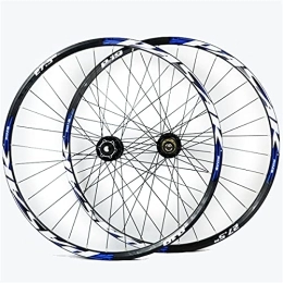 TANGIST Spares 26 Inch 27.5" 29 Er MTB Bike Wheelset Aluminum Alloy Disc Brake Mountain Cycling Wheels Thru Axle for 7 / 8 / 9 / 10 / 11 Speed (Color : C, Size : 29IN)