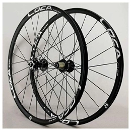 HYLH Mountain Bike Wheel 26 Inch 27.5 Er MTB Bike Cycles Wheelset, Double Wall Disc Brake Quick Release 32 Hole 8 9 10 11 Speed Compaible Cassette