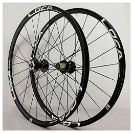 DIESZJ Mountain Bike Wheel 26 Inch 27.5 Er MTB Bike Cycles Wheelset, Double Wall Discbrake Quick Release 32 Hole 8 9 10 11 Speed Compaible Cassette