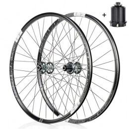 MIAO Spares 26 inch / 27.5 inch mountain bike quick release disc brake wheel set.The classic 6 pawl / 72 click system, high efficiency and excellent sound transmission