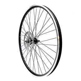 LRBBH Mountain Bike Wheel 26 Inch Mountain Bike Wheels, Aluminium Alloy Double Wall Rim, Rotary Front Wheel Rear Wheel with Disc Brake / 26 Inch / Front Wheel