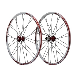 LRBBH Mountain Bike Wheel 26 Inch Mountain Bike Wheels, Double Wall Aluminium Alloy Quick Release Disc Brake Bike Wheels / A / 26 Inch
