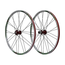 LRBBH Mountain Bike Wheel 26 Inch Mountain Bike Wheels, Double Wall Aluminium Alloy Quick Release Disc Brake Bike Wheels / B / 26 Inch