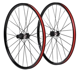 HSQMA Mountain Bike Wheel 26 Inch Mountain Bike Wheelset Disc Brake MTB Bicycle Wheels Flat Spokes Rim 24H Quick Release Hub For 7 / 8 / 9 / 10 / 11 Speed Cassette Flywheel 1960g (Size : 26 inch)