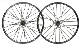 OMDHATU Spares 26 inch mountain bike wheelset Stainless Steel Flat Spoke Quick Release Wheel Set Front and rear two sealed bearing silver hubs Disc brake cassette bike wheelset Suitable for 7-10 speed
