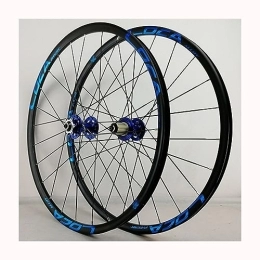 OMDHATU Mountain Bike Wheel 26 Inch Mountain Bike Wheelset Ultra-light Rims Made Of Aluminum Disc Brake Flat Spokes Wheel Set Sealed Bearing Hubs Support 12 Speed Cassette QR (Color : F)