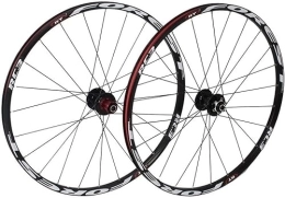 FOXZY Mountain Bike Wheel 26 Inch Mountain Wheel Set, 120 Rings, 5 Peilin Bearings, Bicycle Quick Release Bucket Axle, Disc Brake, 27.5 Inches (Size : 26in)