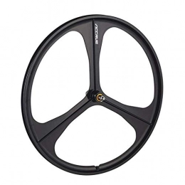 MIAO Mountain Bike Wheel 26 inch mountain wheels, bicycle magnesium alloy wheels, three-piece one piece wheel bearing wheels, integrated Kafei wheel / integrated rotating fly wheel, B