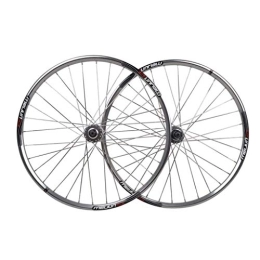 HYLH Mountain Bike Wheel 26 Inch MTB Bike Wheels, Double Wall Aluminum Alloy Bicycle Rim Disc Brake Quick Release 32 Hole Ball Hub 7 8 9 10 Speed Disc